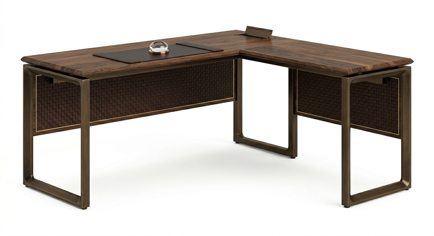 Torvane Corner Executive Desk