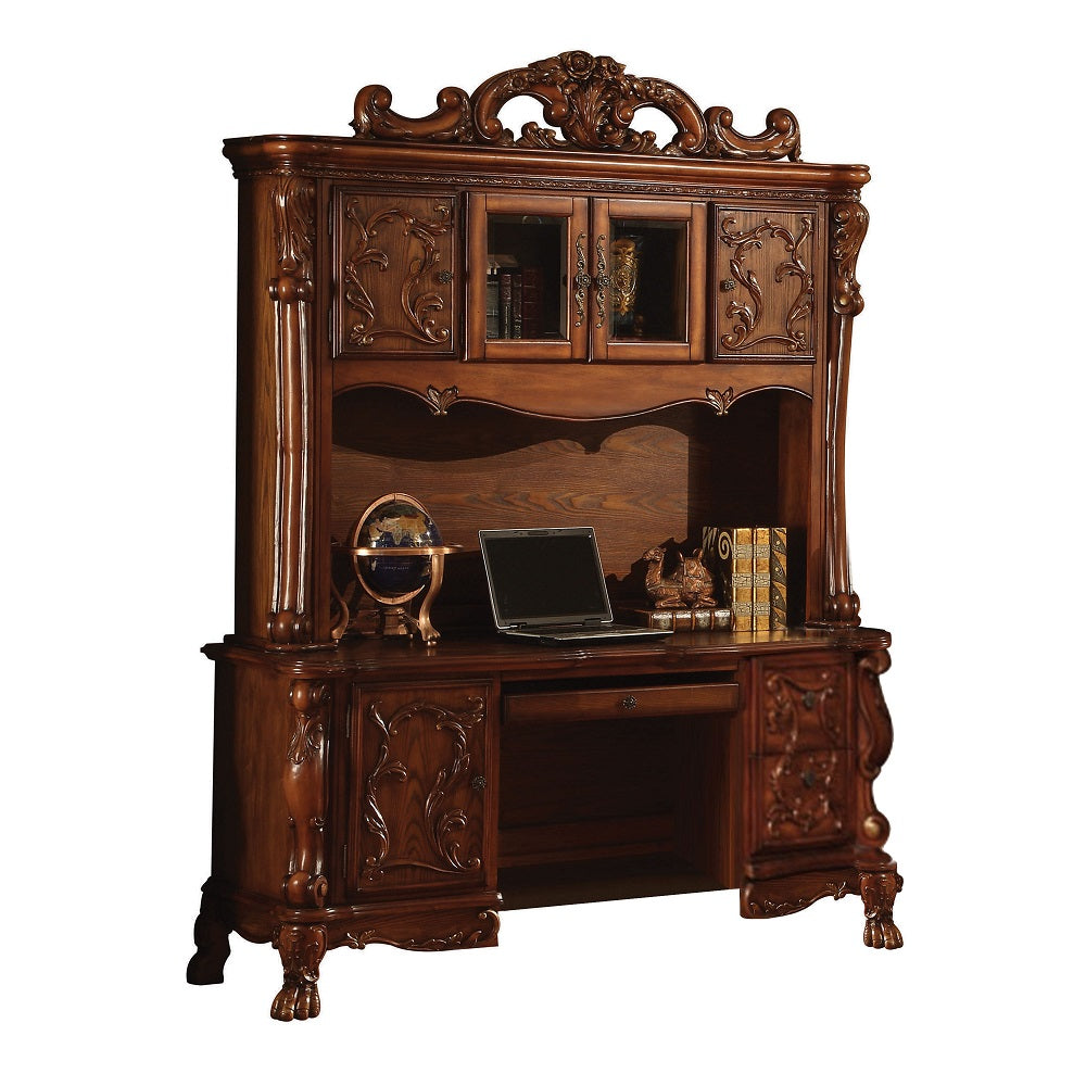 Dresden Executive Computer Desk W/Hutch image 2