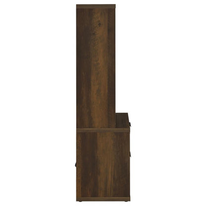 Coaster Westpark Dark Pine bookcase opposite side view