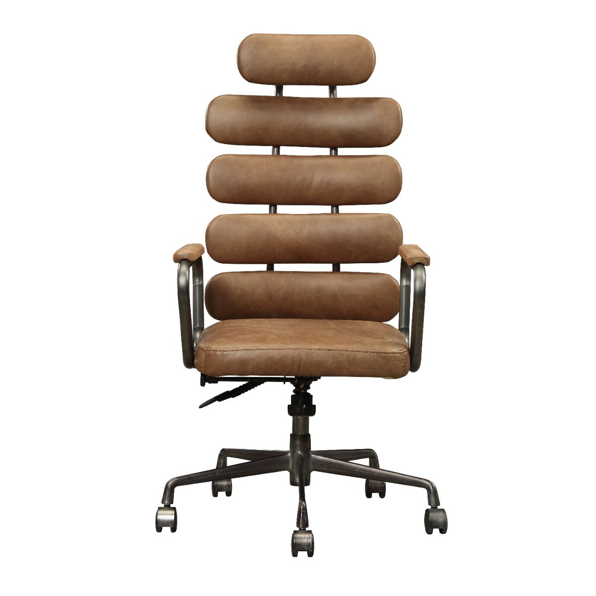 Calan Office Chair - Retro Brown Top Grain Leather - 92108 image 3