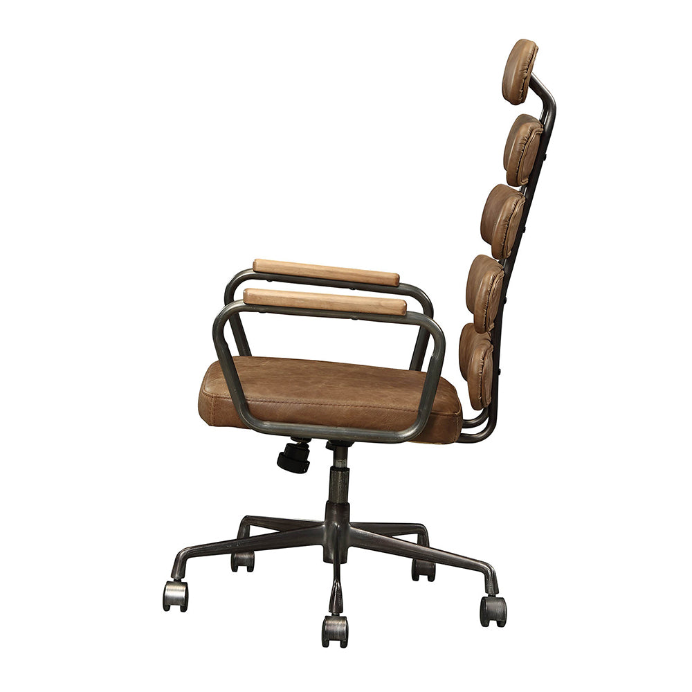 Calan Office Chair - Retro Brown Top Grain Leather - 92108 image 5