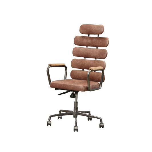 Calan Office Chair - Vintage Whiskey Top Grain Leather - 92110