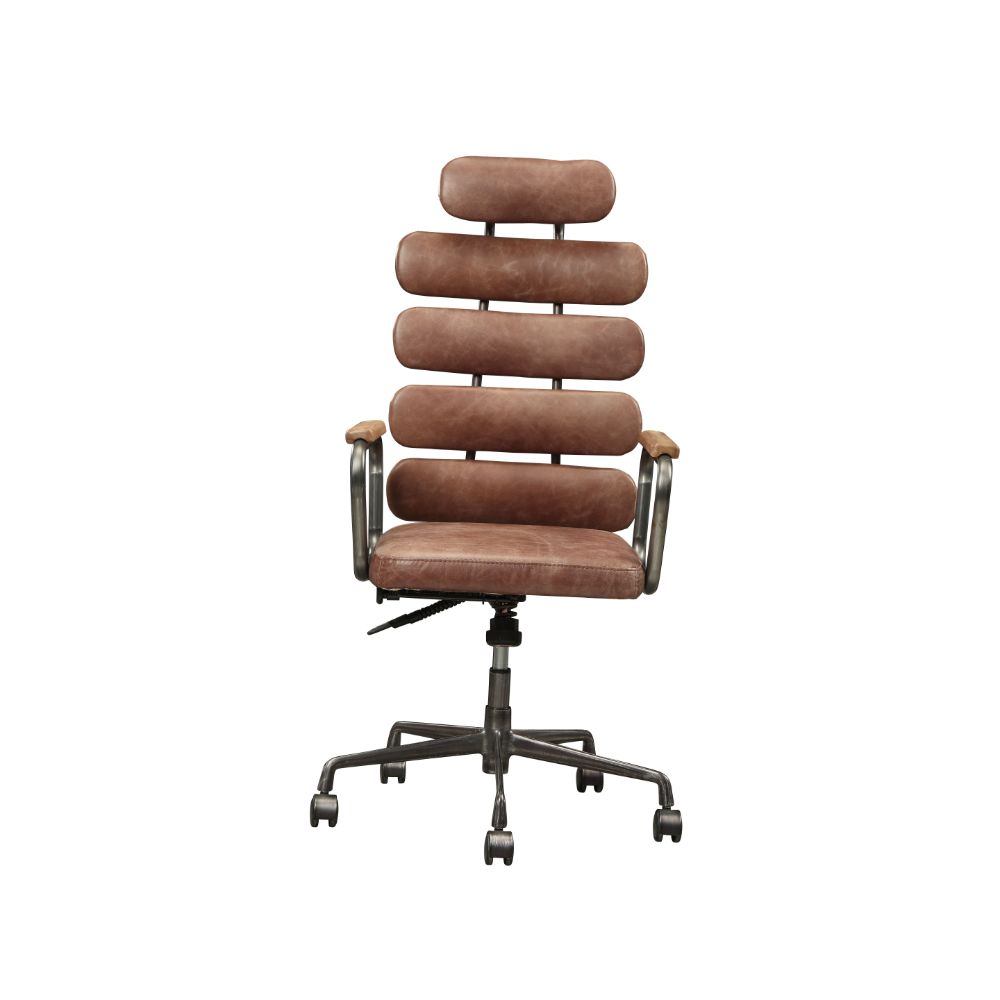 Calan Office Chair - Vintage Whiskey Top Grain Leather - 92110 image 5