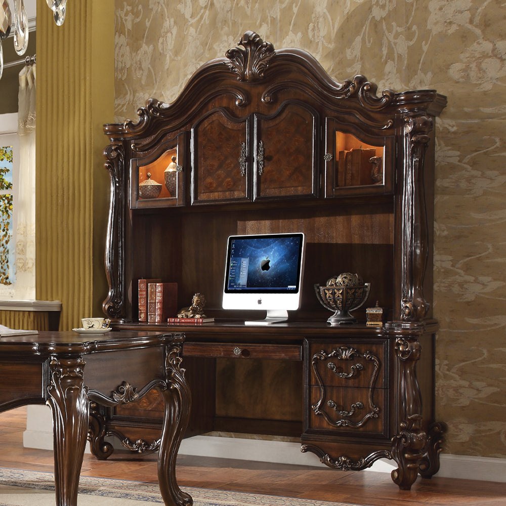 Versailles Executive Computer Desk W/Hutch image 4