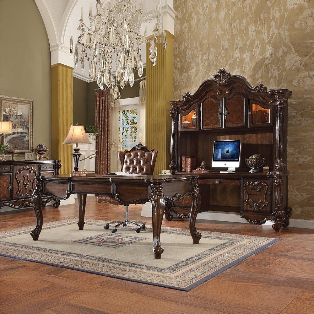 Versailles Executive Computer Desk W/Hutch image 6