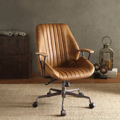 Hamilton Office Chair - Coffee Top Grain Leather - 92412