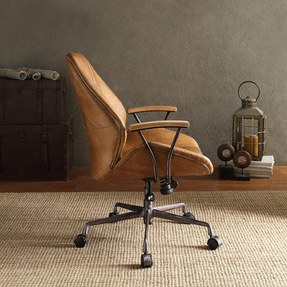 Hamilton Office Chair - Coffee Top Grain Leather - 92412 image 7