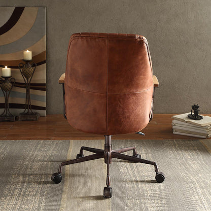Hamilton Office Chair - Cocoa Top Grain Leather - 92413 image 5