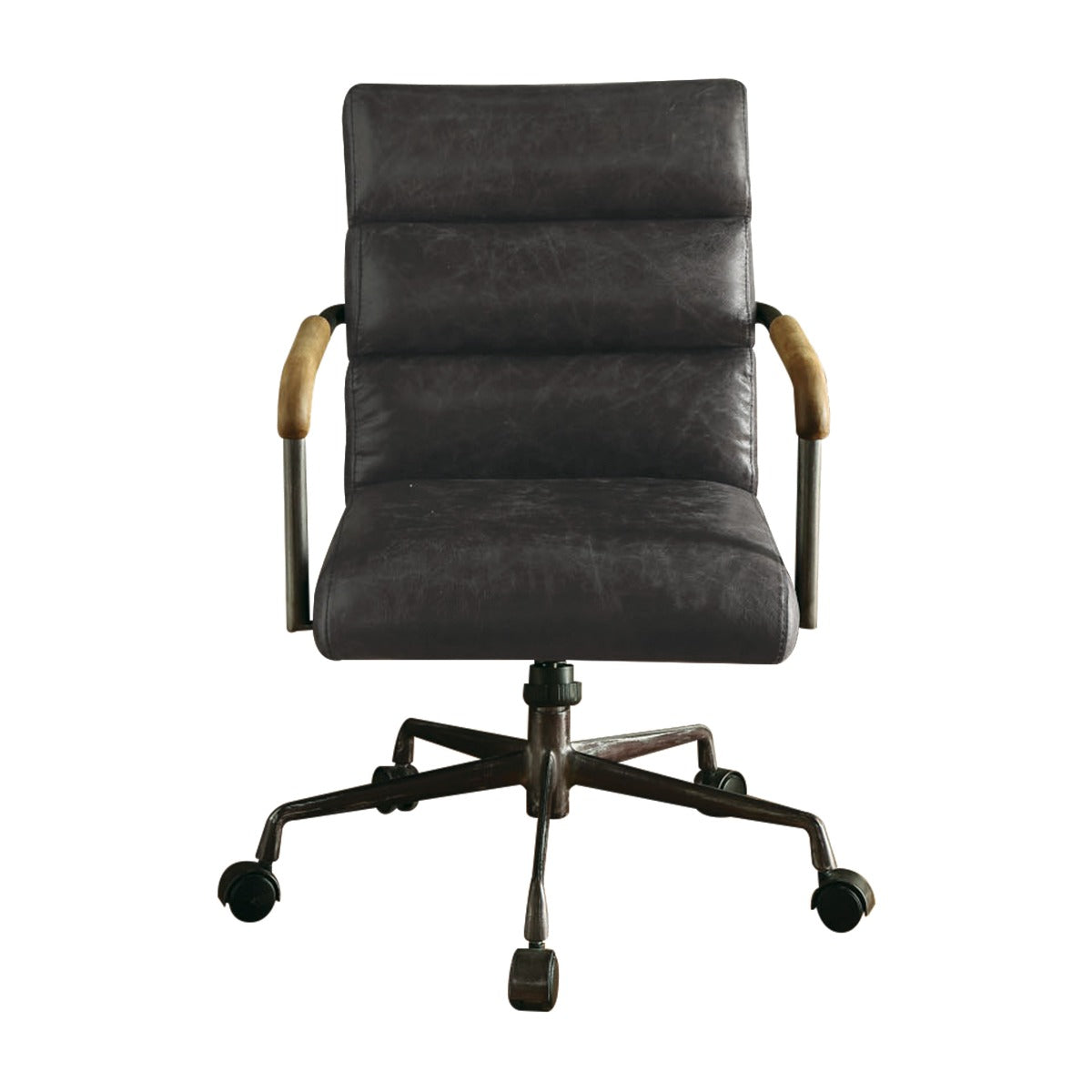Harith Office Chair - Antique Slate Top Grain Leather - 92415 image 3