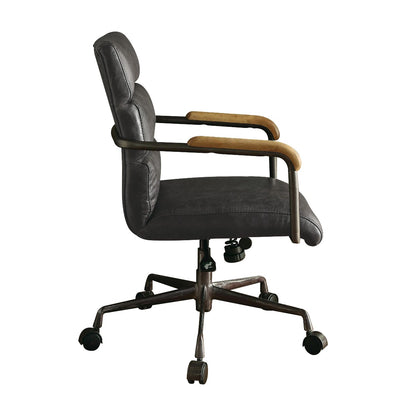 Harith Office Chair - Antique Slate Top Grain Leather - 92415 image 4