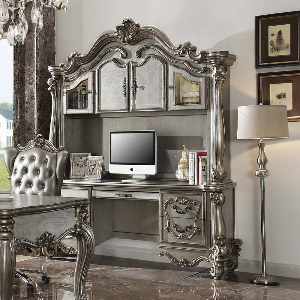 Versailles Executive Computer Desk W/Hutch image 7