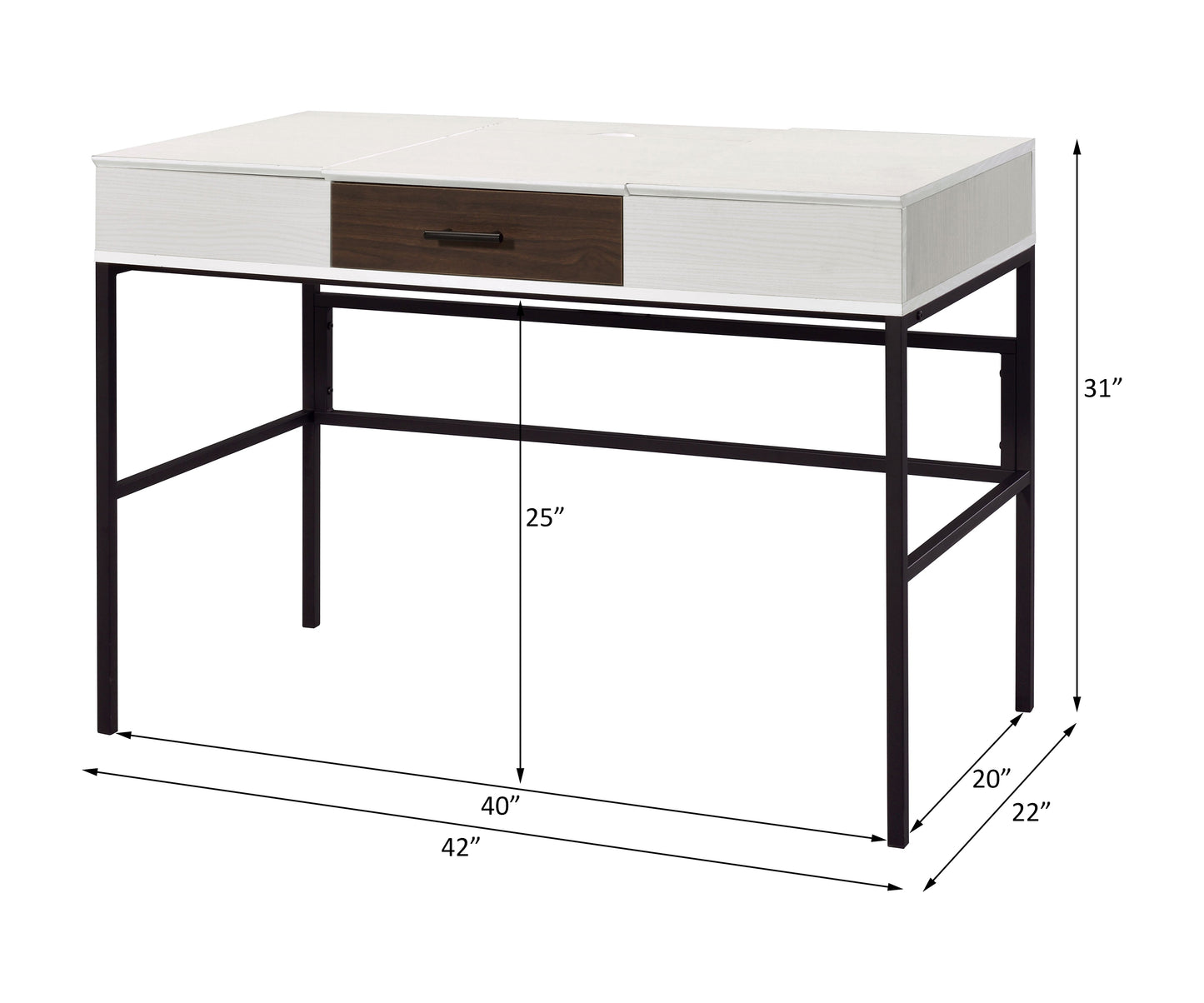 Verster Writing Desk W/USB image 16