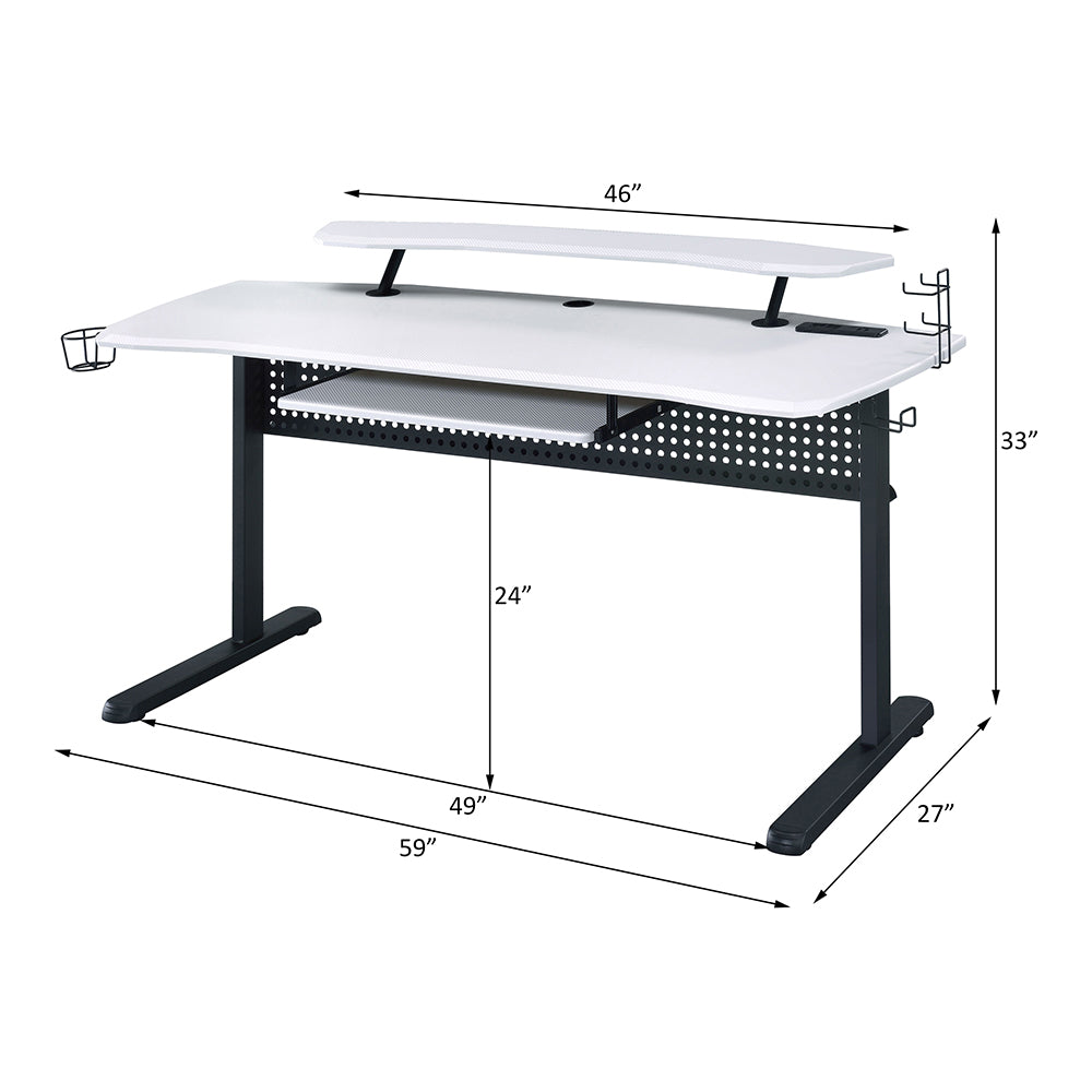 Vildre Gaming Desk W/USB image 8