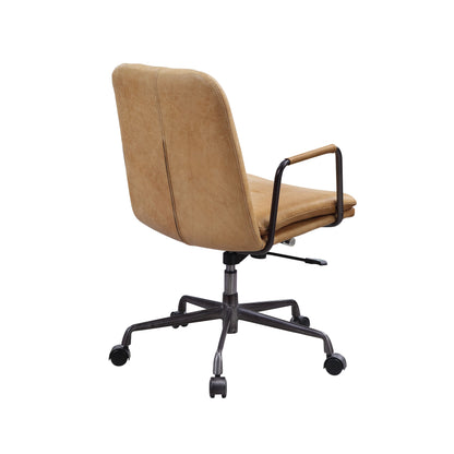 Eclarn Office Chair - Rum Top Grain Leather - 93174 image 6