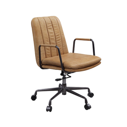 Eclarn Office Chair - Rum Top Grain Leather - 93174 image 8