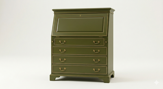 Ashbourne Secretary Cabinet Desk