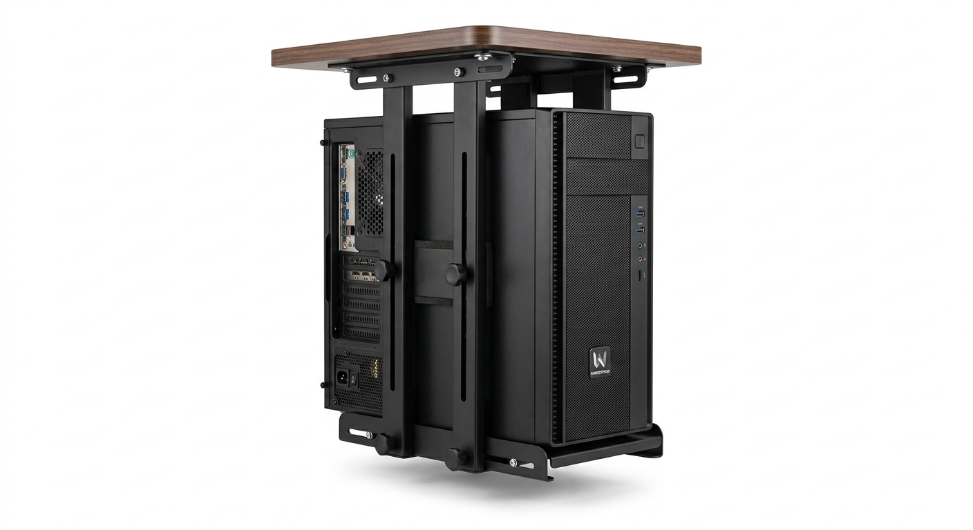 Virelo MountPro Under-Desk CPU Holder