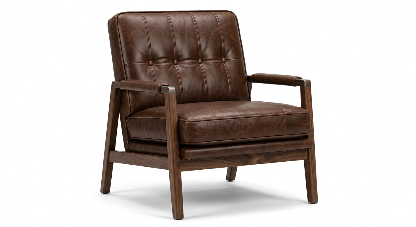 Hartwell Ridge Leather Accent Chair