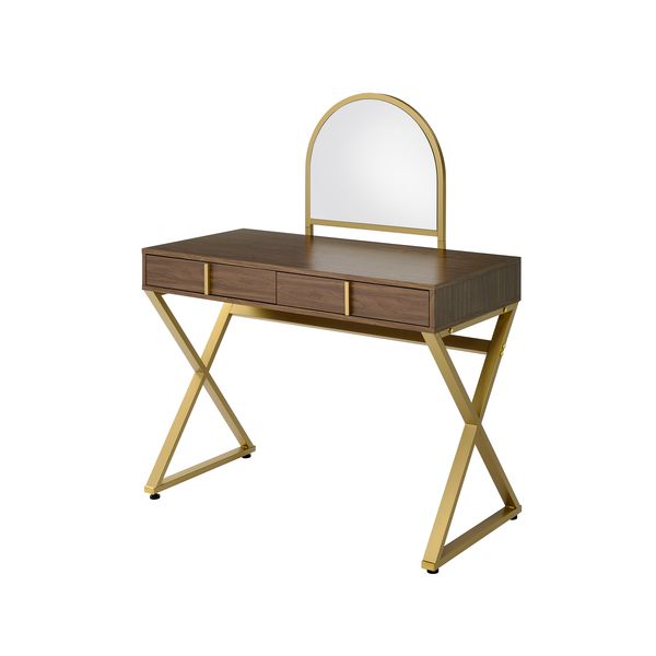 Coleen Vanity Desk W/Mirror & Jewelry Tray image 30