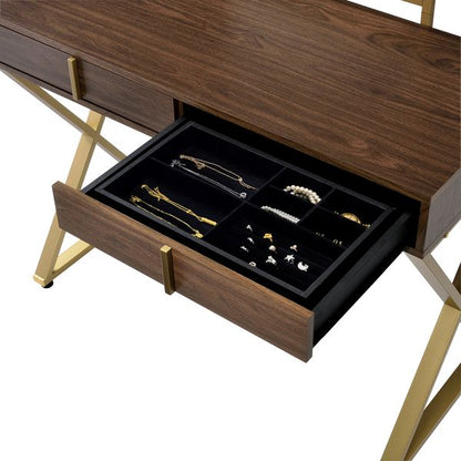 Coleen Vanity Desk W/Mirror & Jewelry Tray image 34