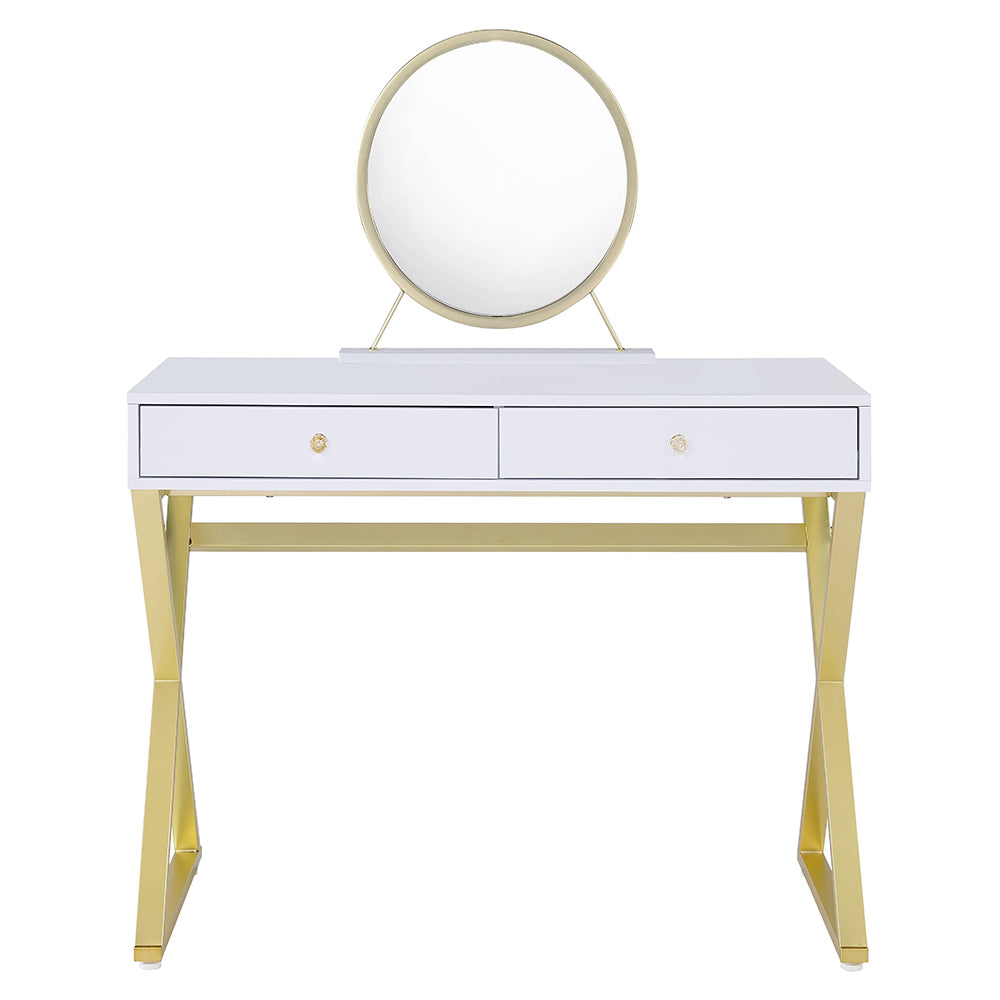 Coleen Vanity Desk W/Mirror & Jewelry Tray image 23