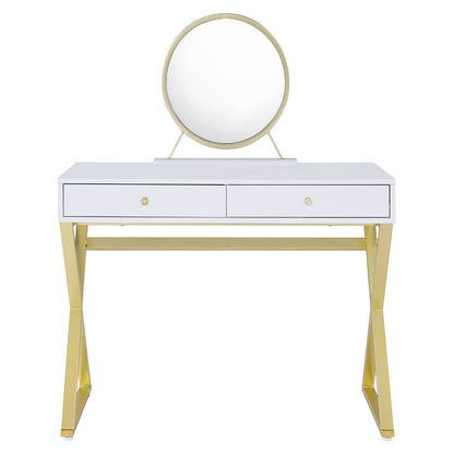 Coleen Vanity Desk W/Mirror & Jewelry Tray image 23