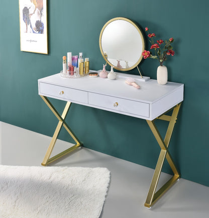Coleen Vanity Desk W/Mirror & Jewelry Tray image 21
