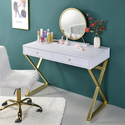 Coleen Vanity Desk W/Mirror & Jewelry Tray image 26