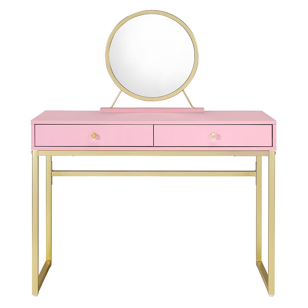 Coleen Vanity Desk W/Mirror & Jewelry Tray image 15