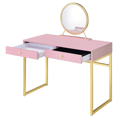 Coleen Vanity Desk W/Mirror & Jewelry Tray image 16