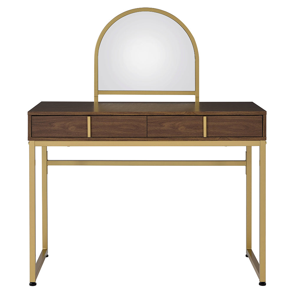 Coleen Vanity Desk W/Mirror & Jewelry Tray image 3