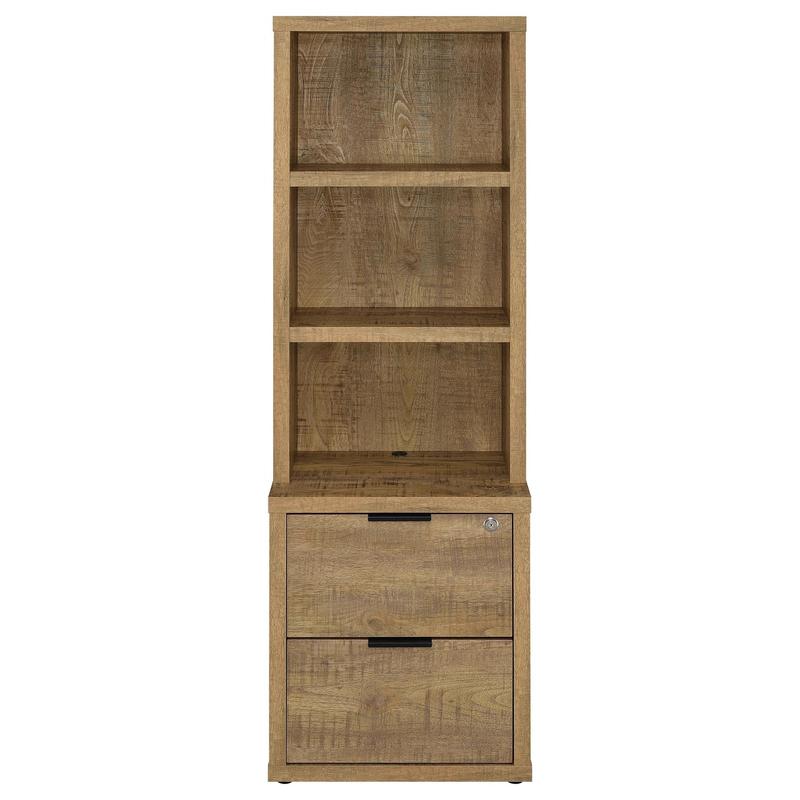 Coaster Westpark Mango bookcase front view