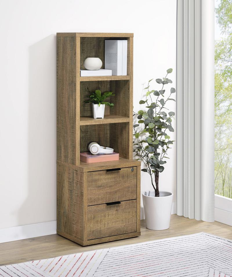Coaster Westpark Mango single bookcase lifestyle view