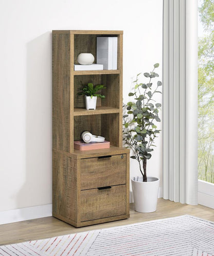 Coaster Westpark Mango single bookcase lifestyle view