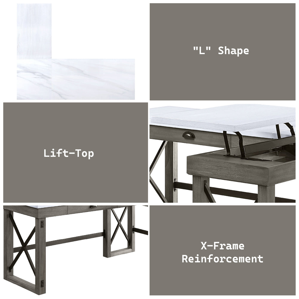 Talmar Writing Desk W/Lift Top image 9