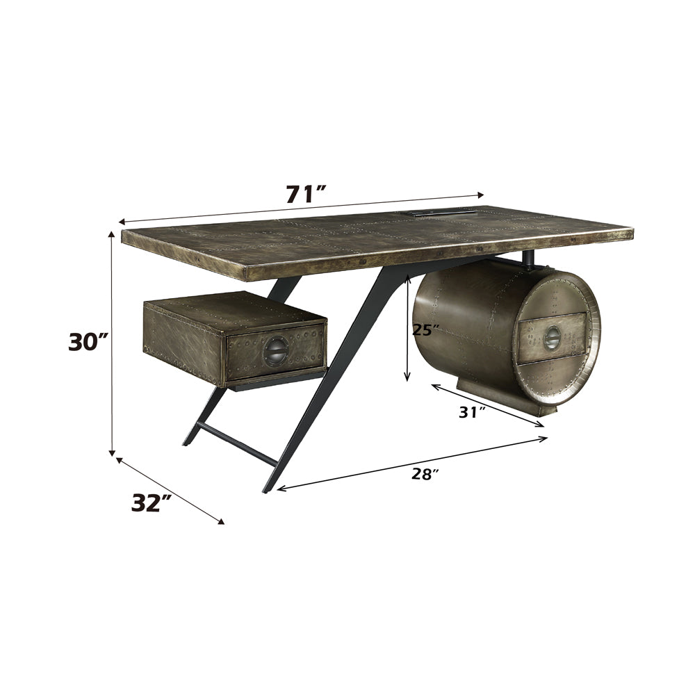 Brancaster Executive Writing Desk W/USB image 11